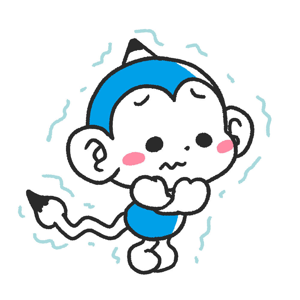 水色のメモざる