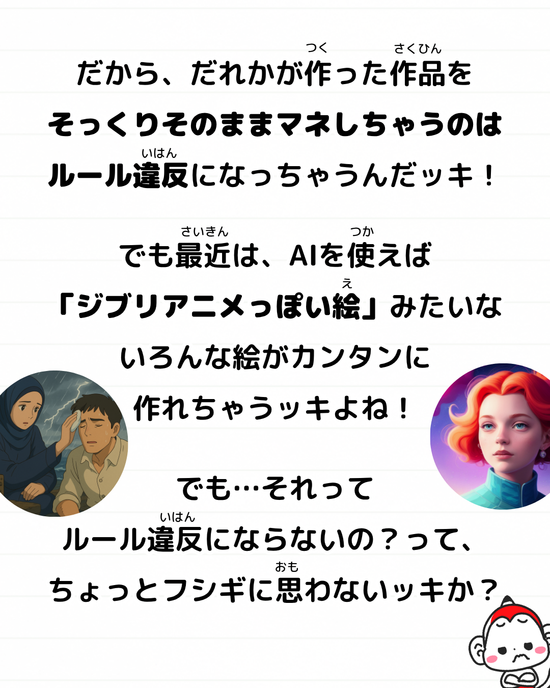 メモざる 雑学 豆知識 AI 著作権 法律