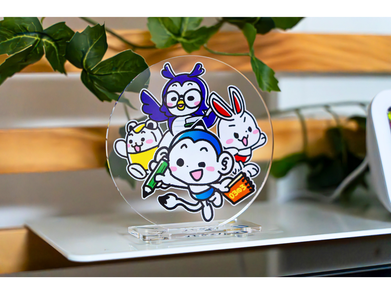 メモざる キャラクター グッズ パーカー ポーチ メモ帳 ボールペン アクスタ アクリルスタンド