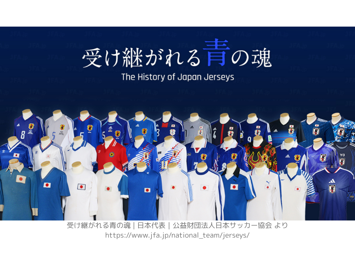 日本代表のユニフォームはどうして青色なの？